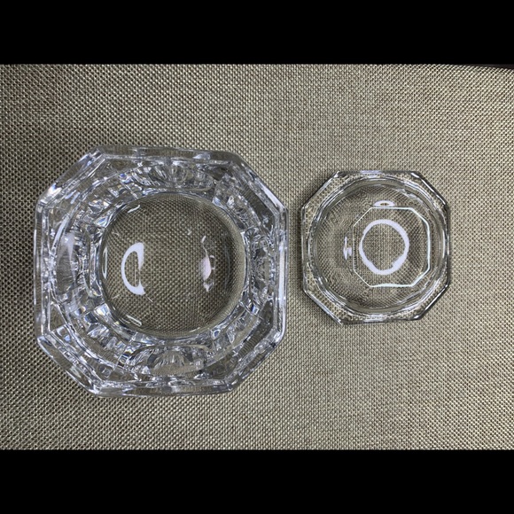 Tiffany & Co Crystal Trinket Box Dish Jewelry Box - Picture 5 of 7